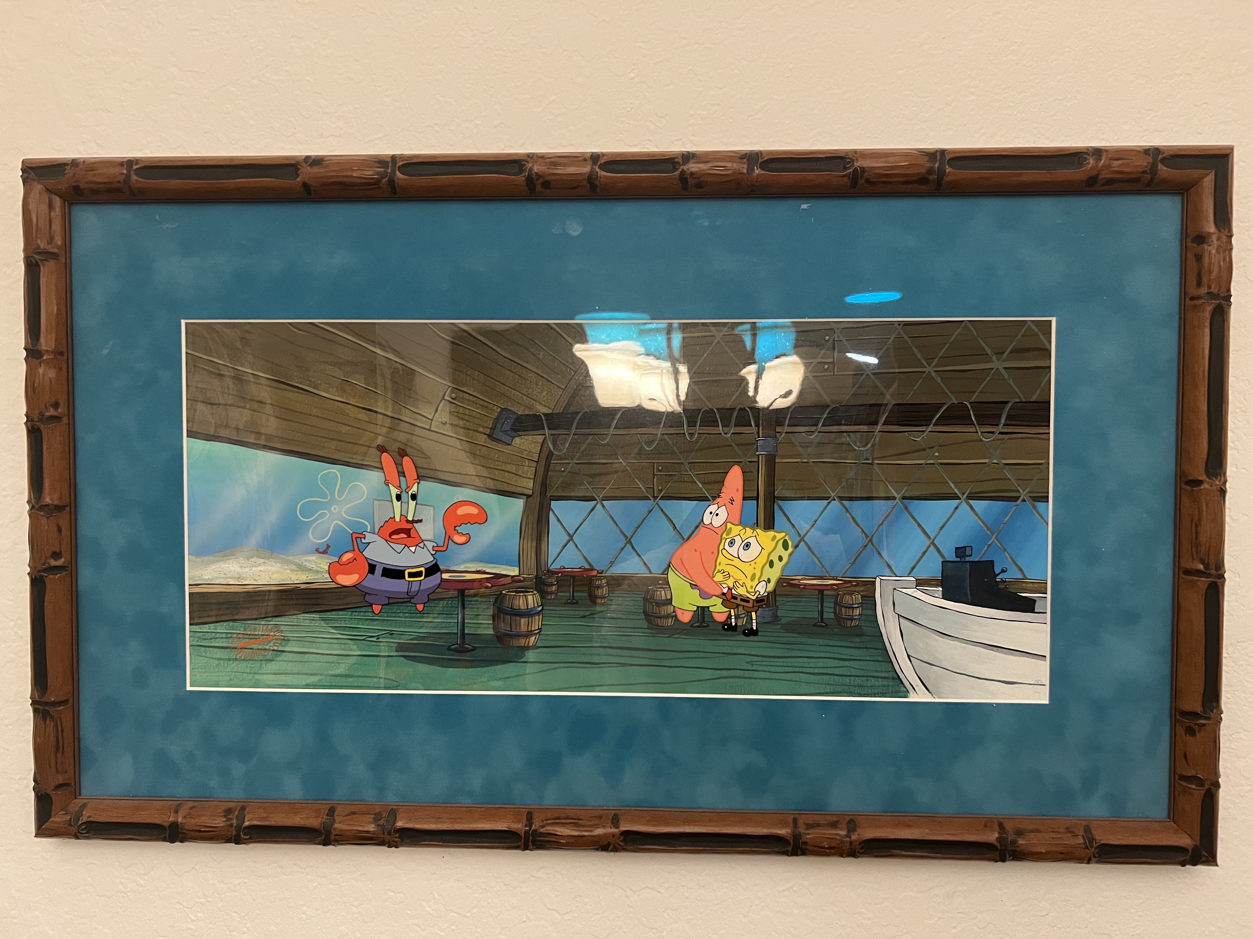 SpongeBob Krusty Krab Cel