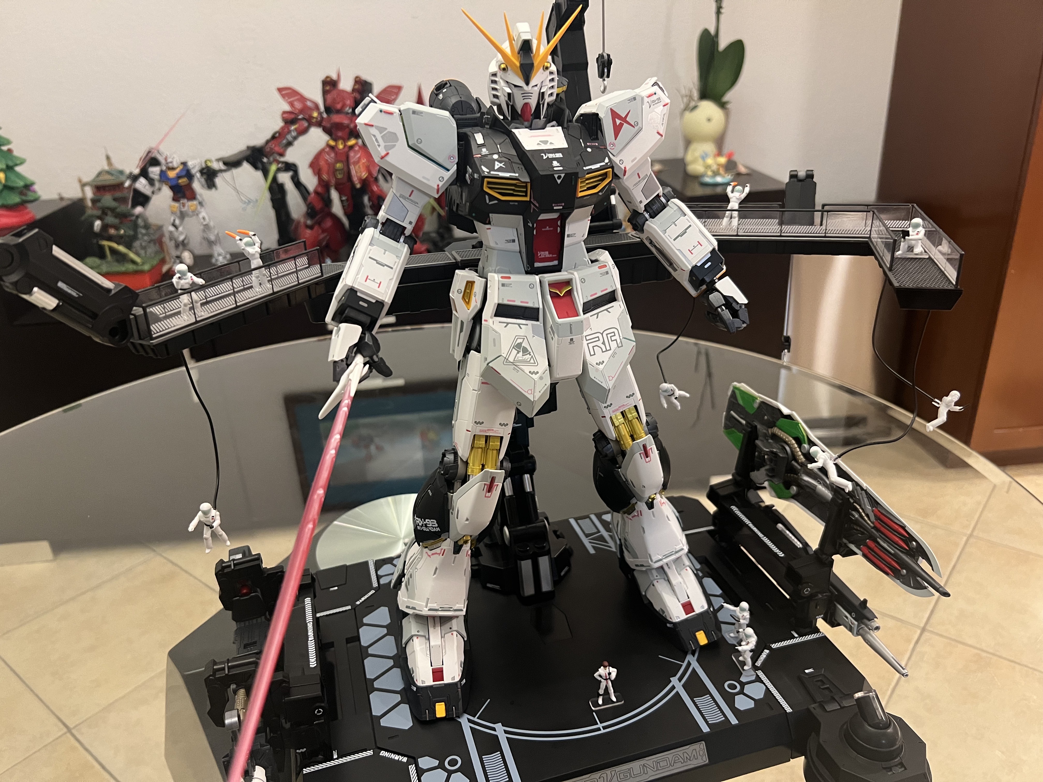 Metal Structure Nu Gundam